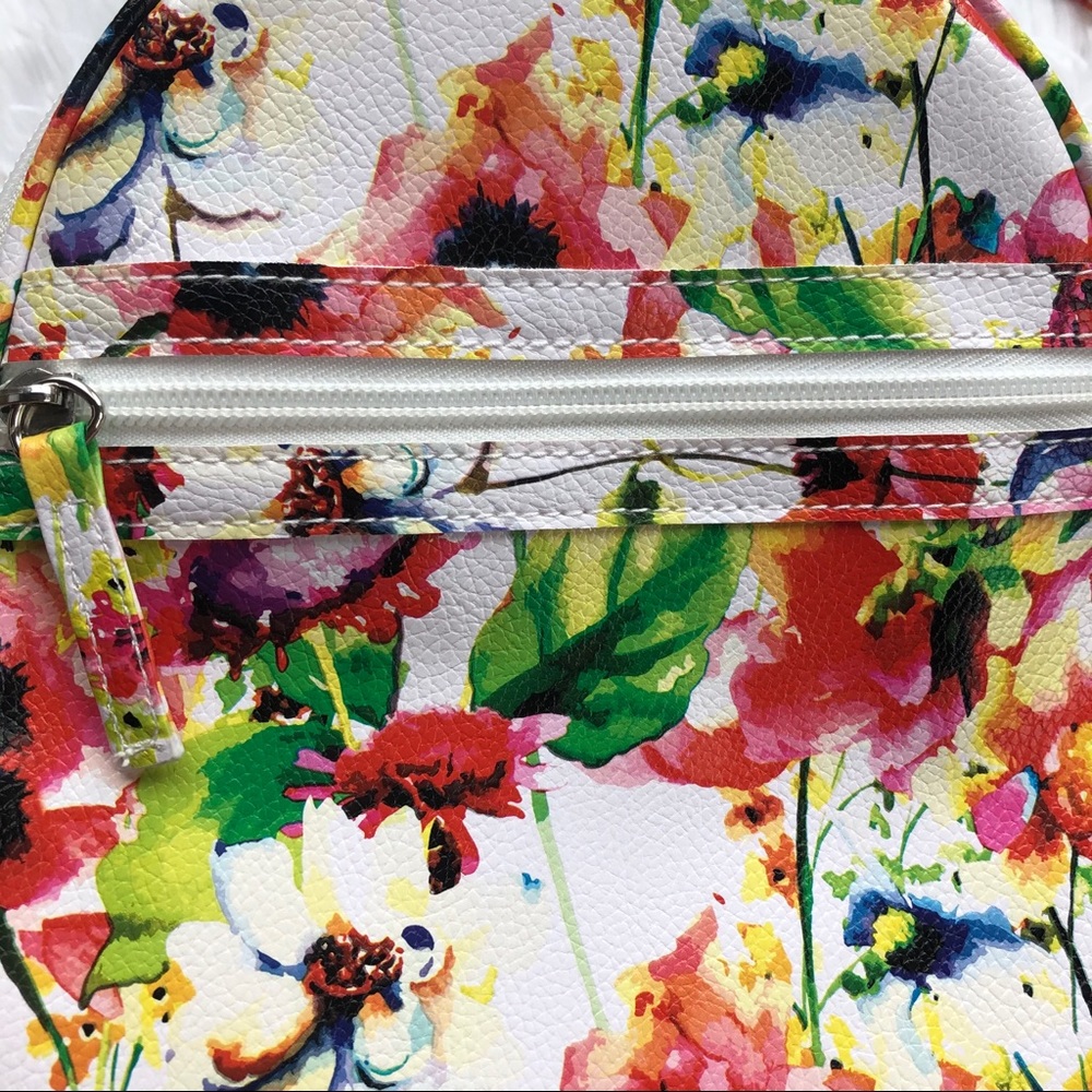 FLASH SALE π€π€ FLORAL PRINT TRENDY BACKPACK - Picture 3 of 10